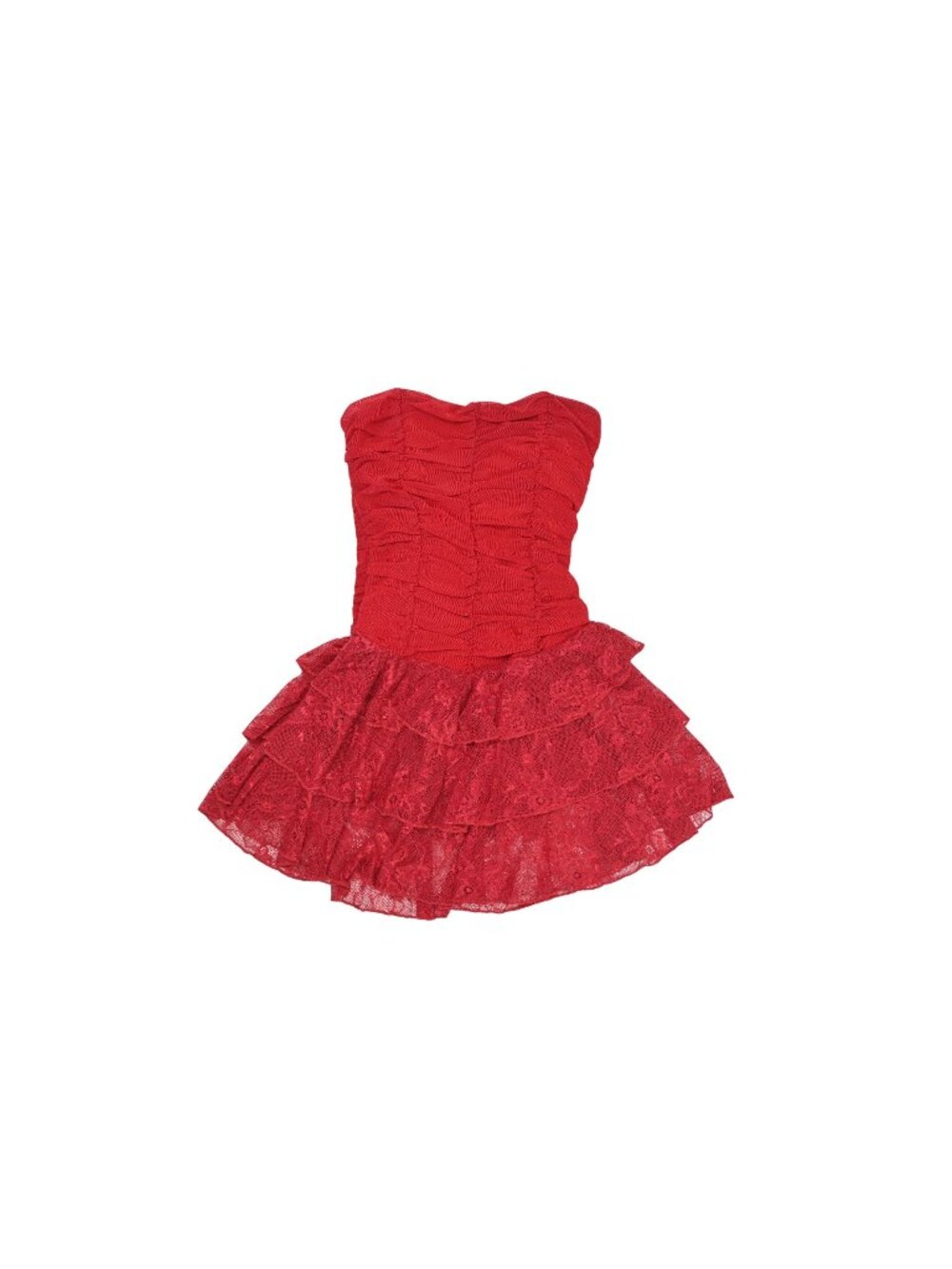 Outcast Tamzy Mini Dress in Red